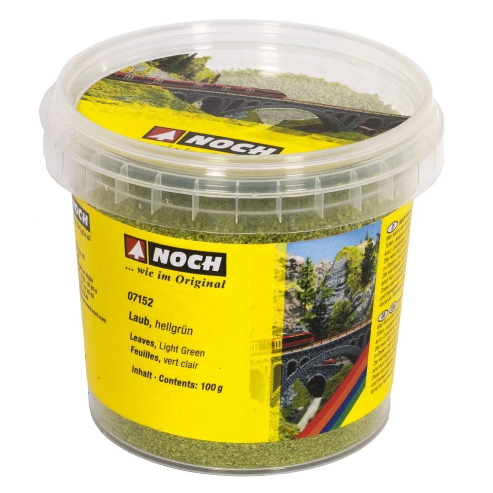 Noch 7152 Yapraklar, Açık Yeşil, 100 gram Diorama Malzemesi