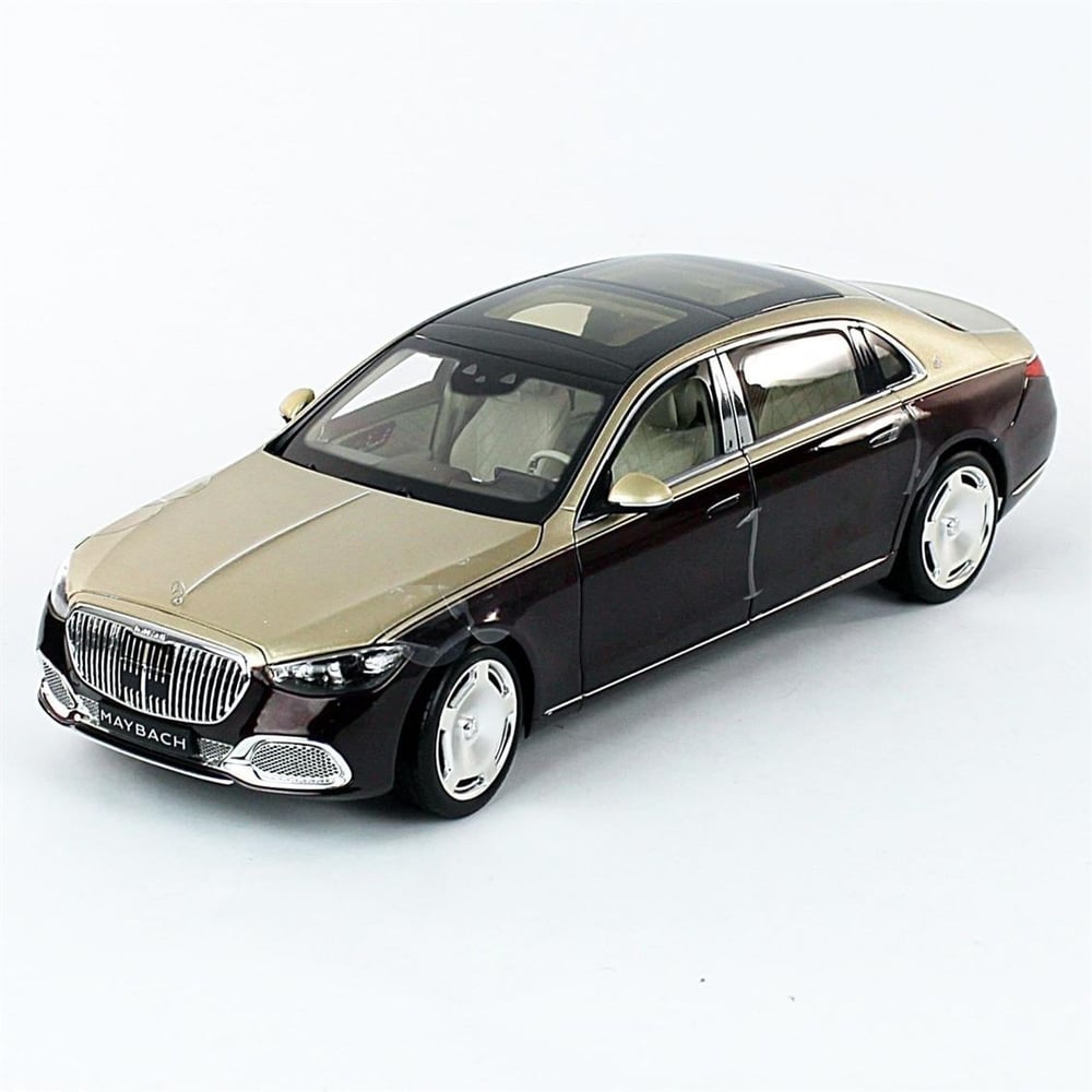 Norev B66961423 1/18 Ölçek, Mercedes-Benz Maybach S 680 4MATIC rubelite red/kalahari gold, Sergilemeye Hazır Metal Araba Modeli