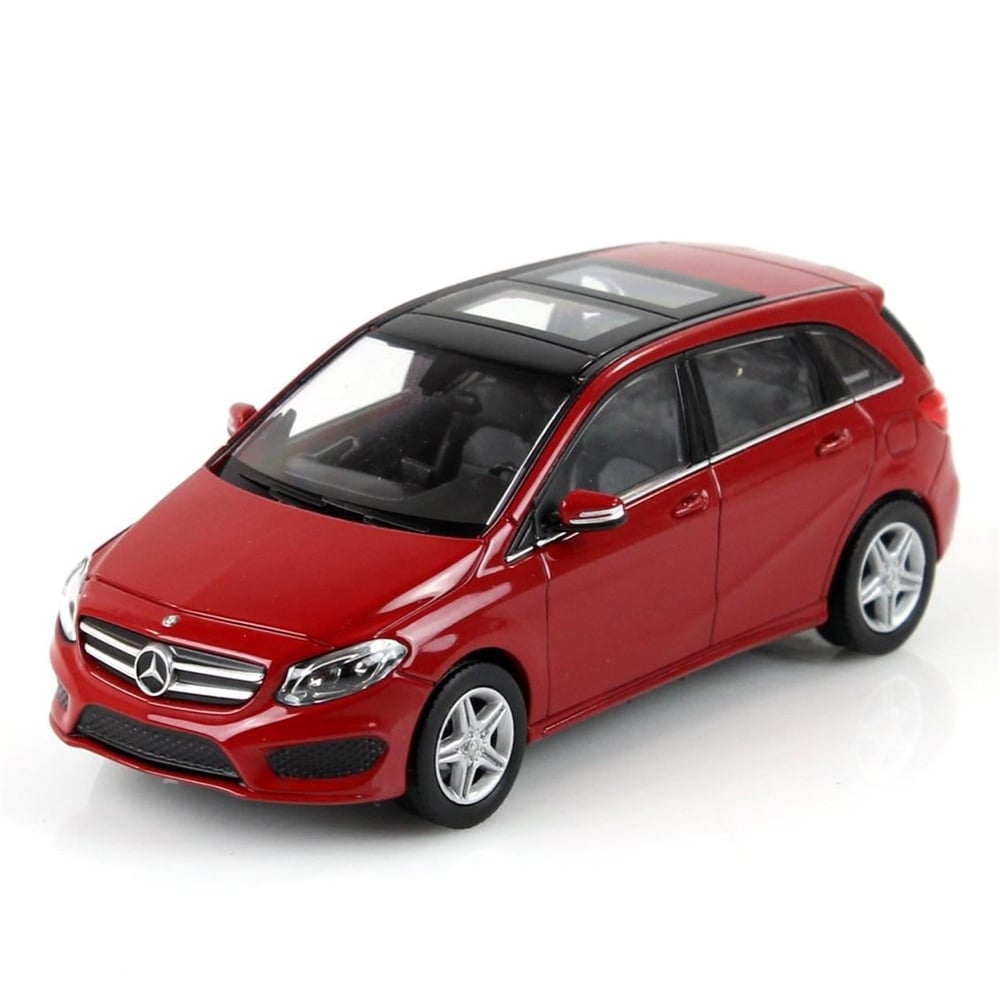 Norev B66962307 1/43 Ölçek, Mercedes Benz B Class AMG 2012, Jupiter Red, Sergilemeye Hazır Metal Araba Modeli