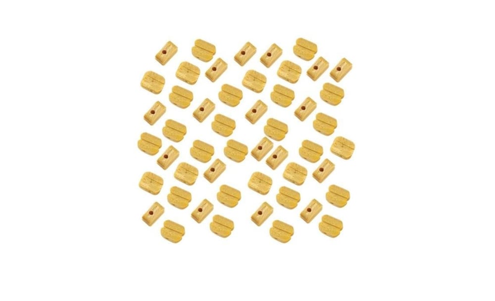 Occre 17000 Tek Delikli, 4 mm. Blok, Ahşap, 20 Adet