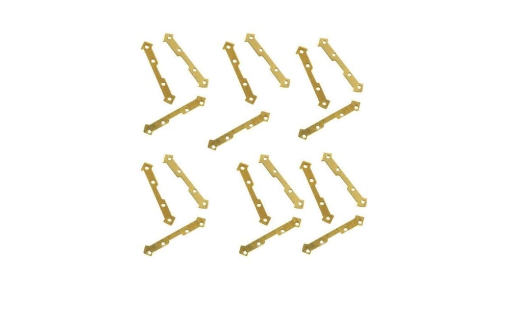 Occre 17037 Düz Menteşe 2.5x15 mm. Prinç, 20 Adet