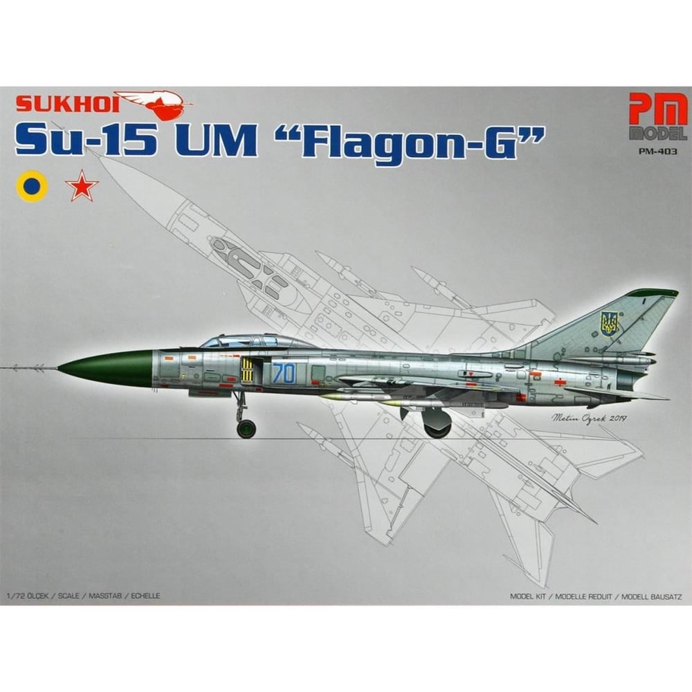 PM Model 403 1/72 Ölçek, SU-15 UM Önleme Uçağı, Plastik Model kiti