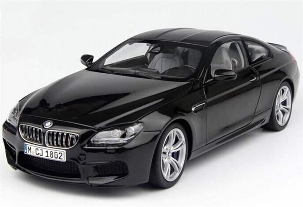 Paragon 97051 1/18 Ölçek, BMW F13M M6 Coupe Sapphire Black Sergilemeye Hazır Metal Araba Modeli