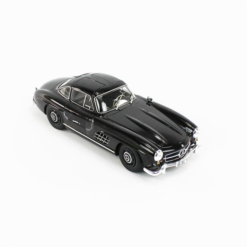 Paul Model Art B66040638 1/18 Ölçek, Mercedes Benz 300 SL Coupe (W198) 1954, Black, Sergilemeye Hazır Metal Araba Modeli