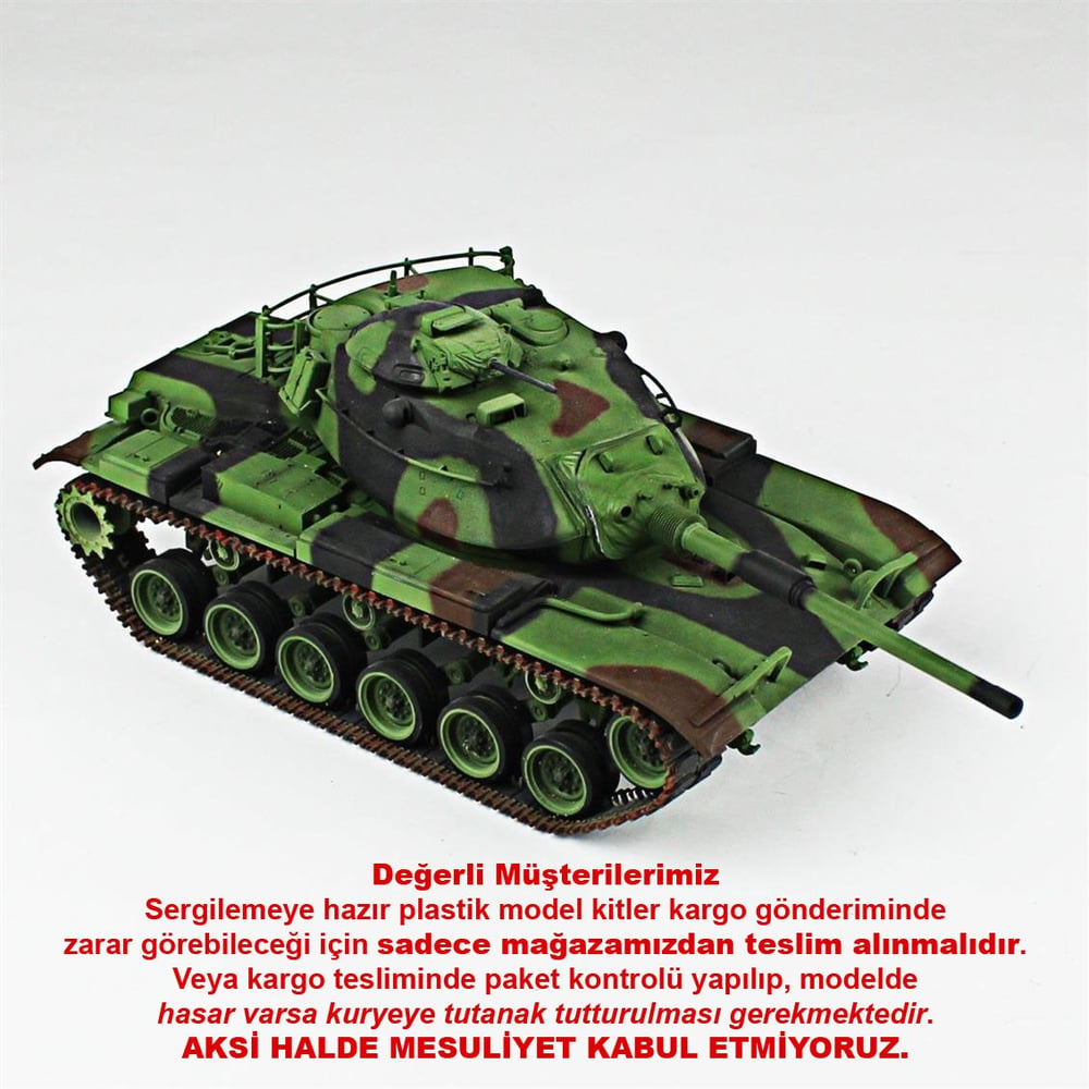 QD202 1/35 L60A1, Tamiya, Sergilemeye Hazır Plastik Tank Modeli