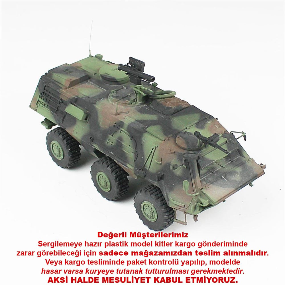 QD205 1/35 Fuchs, Revell, Sergilemeye Hazır Plastik Tank Modeli