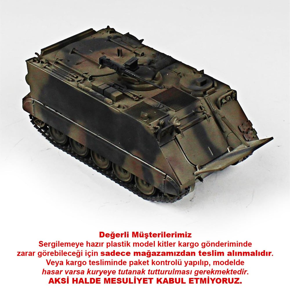 QD216 1/35 M106 Havan, Tamiya, Sergilemeye Hazır Plastik Tank Modeli