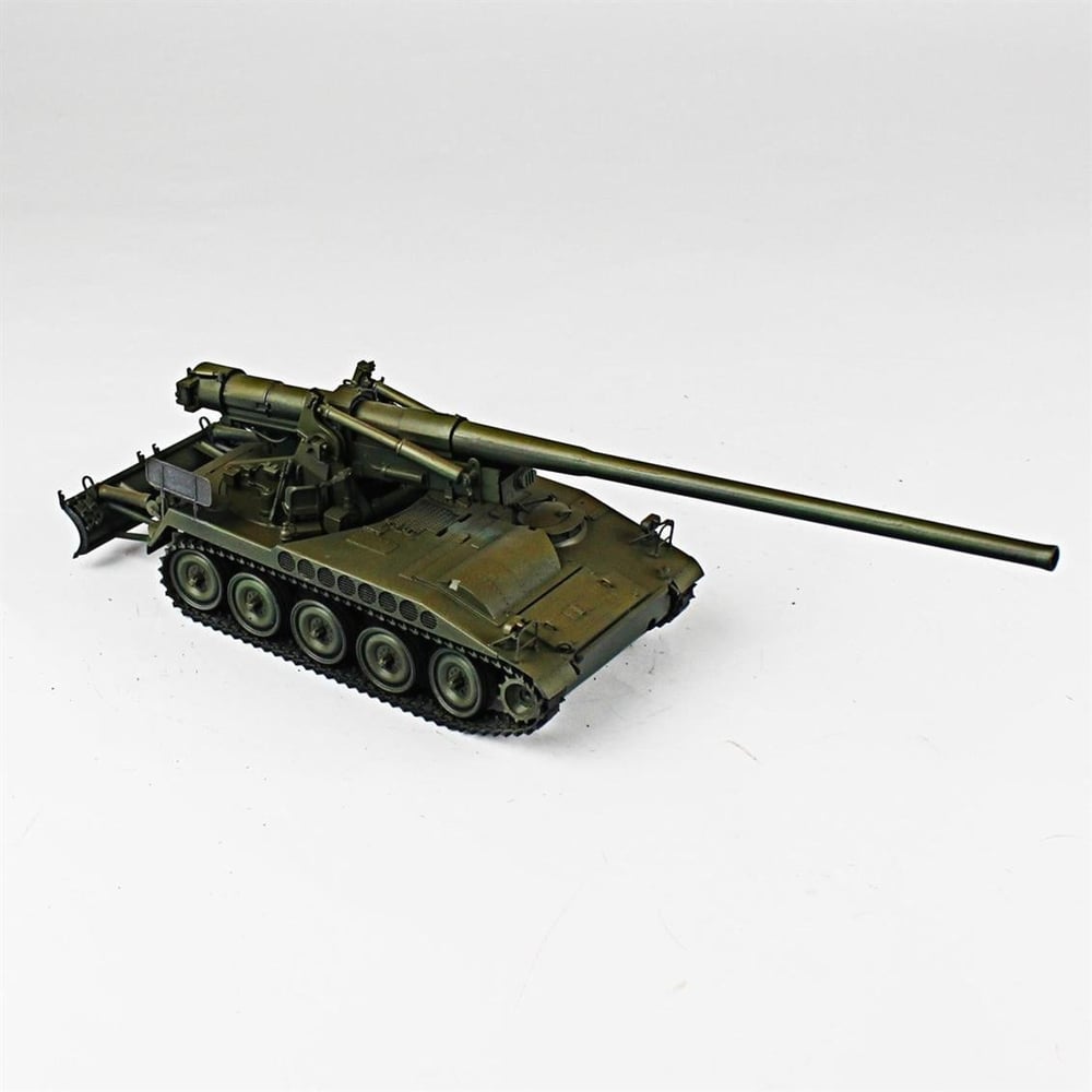 QD263 1/35 M107 175 mm. KMS, Italeri, Sergilemeye Hazır Plastik Tank Modeli