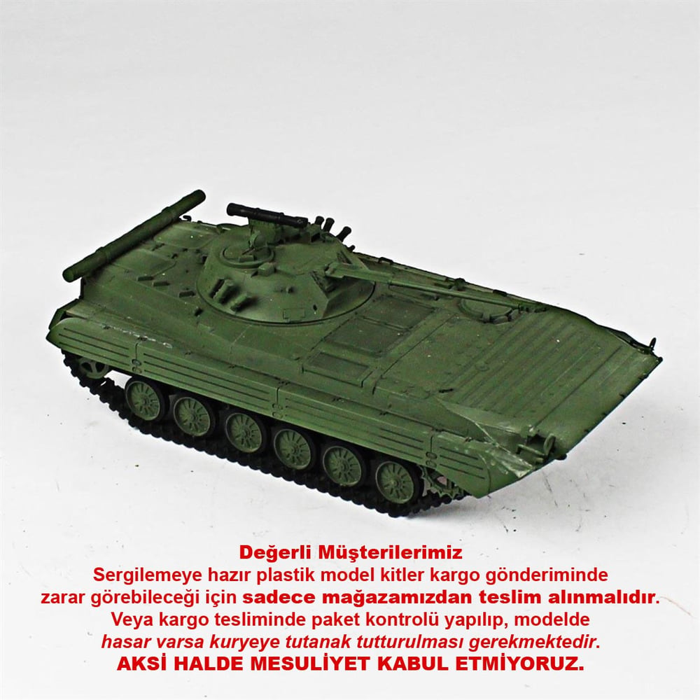 QD267 1/35 BMP-2, Dragon, Sergilemeye Hazır Plastik Tank Modeli