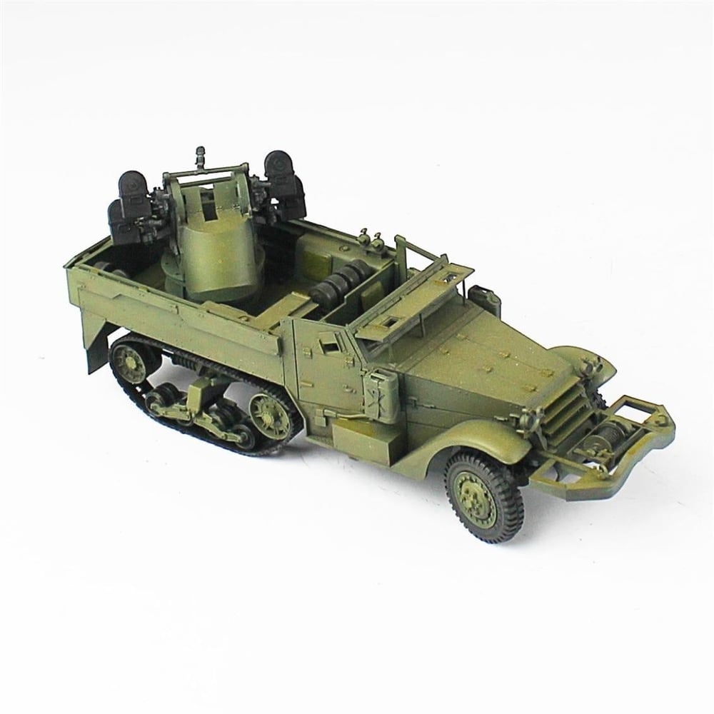 QD274 1/35 M16 Halftrack, Dragon, Sergilemeye Hazır Plastik Tank Modeli