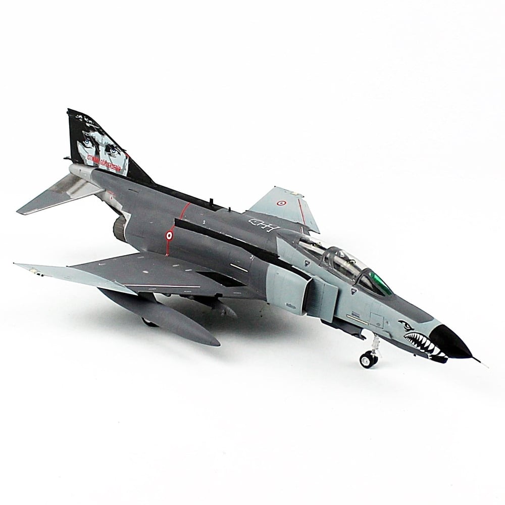 QD607 1/72 Ölçek, F-4E Phantom, 50. Yıl Decalli 2 Nolu Uçak, Sergilemeye Hazır Savaş Uçağı Modeli