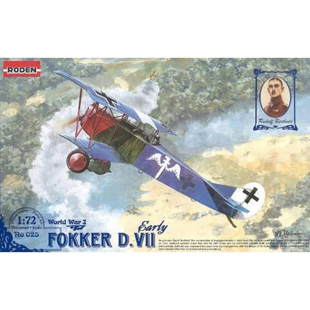 Roden 025 1/72 Ölçek, Fokker D.VII early