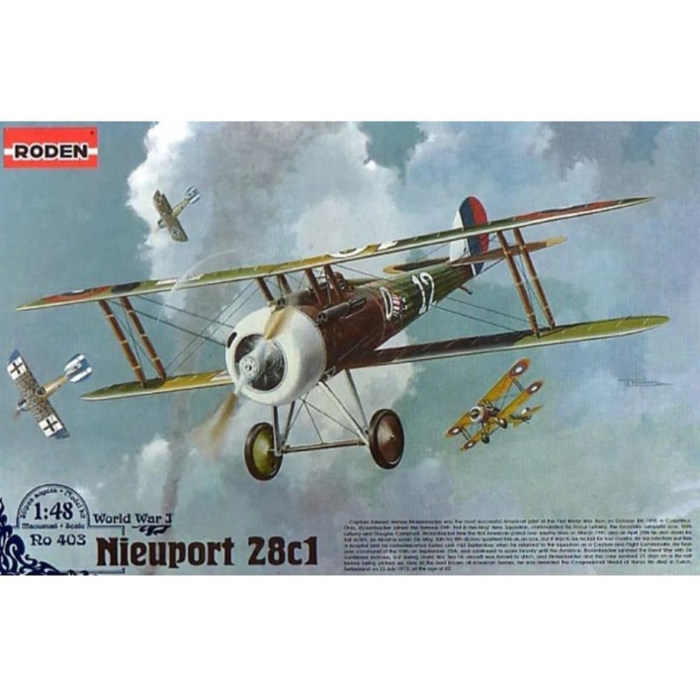 Roden 403 1/48 Ölçek, NIEUPORT 28