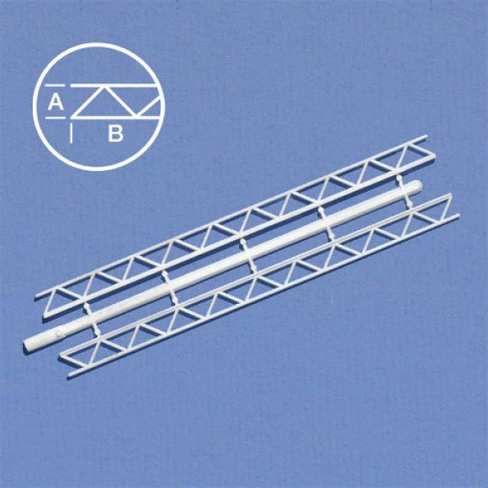 Schulcz 1714102 Kiriş Destekleri -Beyaz -12,0X15,4X80,0 Mm