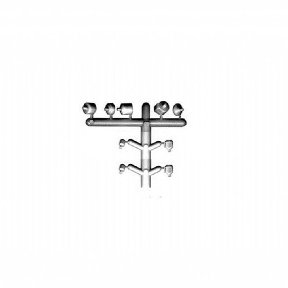 Schulcz 1731001-5 1/100 Ölçek, Elektrik Motorları -Beyaz -1,60/6,