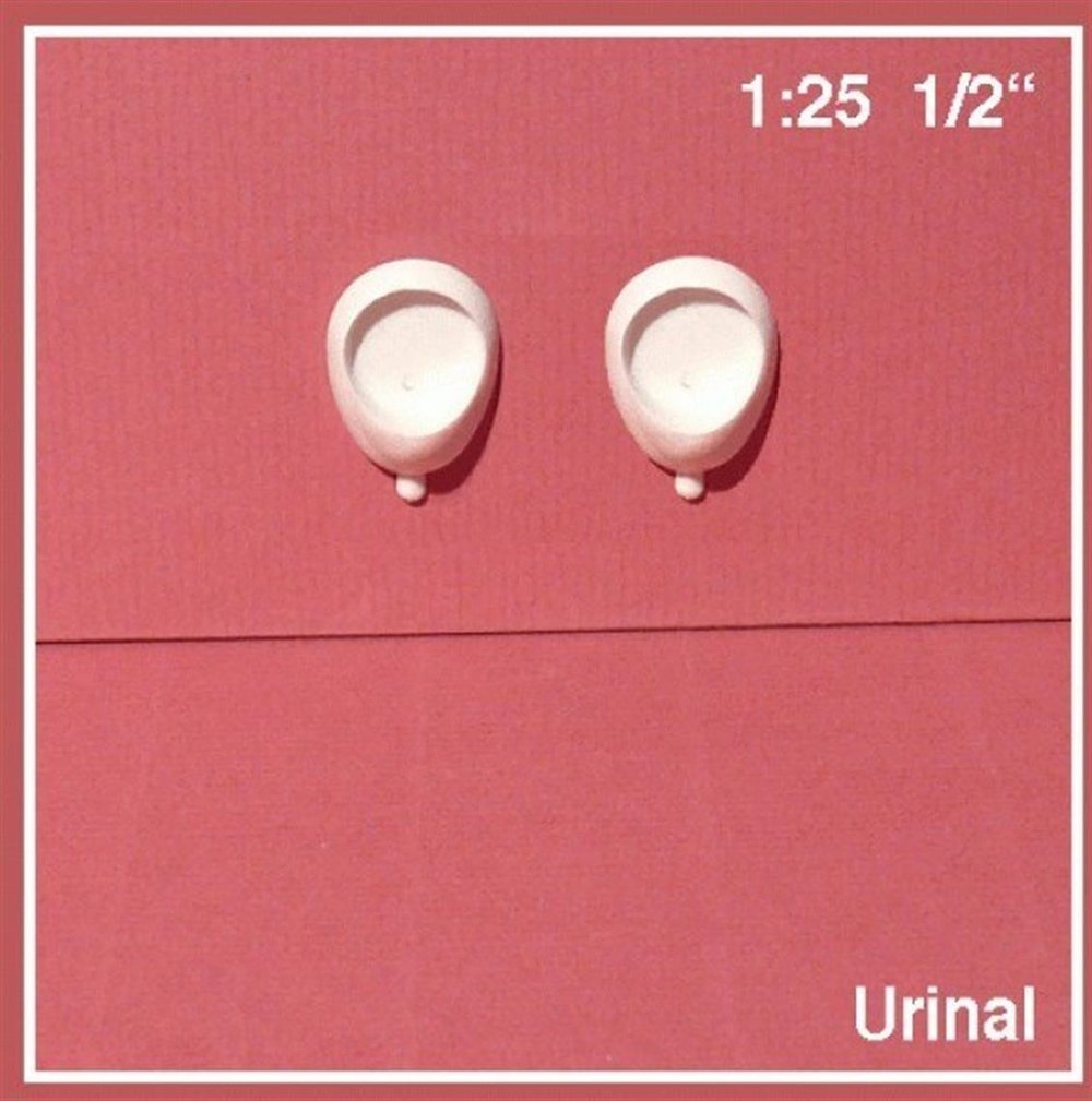 Schulcz 577097 1/25 Ölçek, Pisuvar -Beyaz -2 Adet
