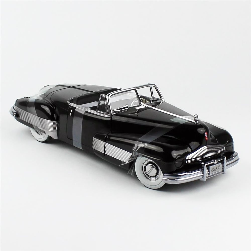 Sunstar 5731 1/18 Ölçek, 1938 Buick Y-Job, Siyah, Sergilemeye Hazır Metal Araba Modeli