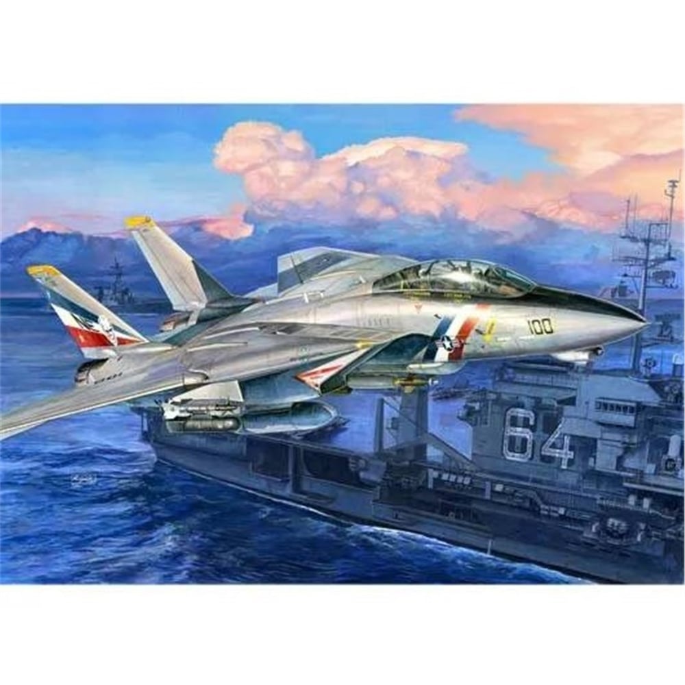Trumpeter 03203 1/32 Ölçek, F-14D Super Tomcat, Savaş Uçağı Plastik Model Kiti