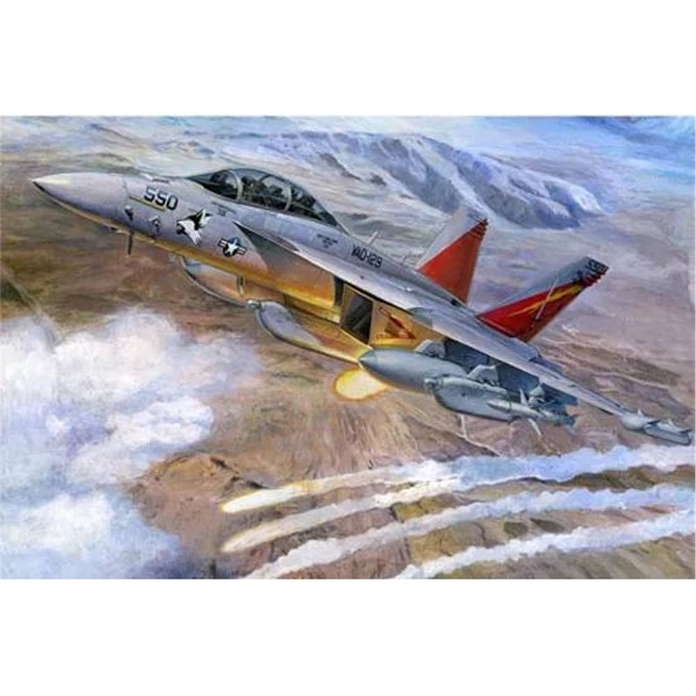 Trumpeter 03206 1/32 Ölçek, EA-18G Growler, Savaş Uçağı Plastik Model Kiti