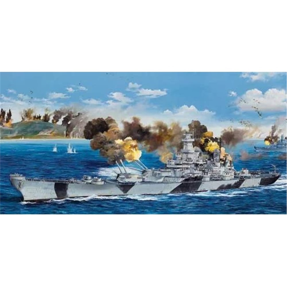 Trumpeter 03706 1/200 Ölçek, Iowa BB-61 Savaş Gemisi, Plastik Model Kiti