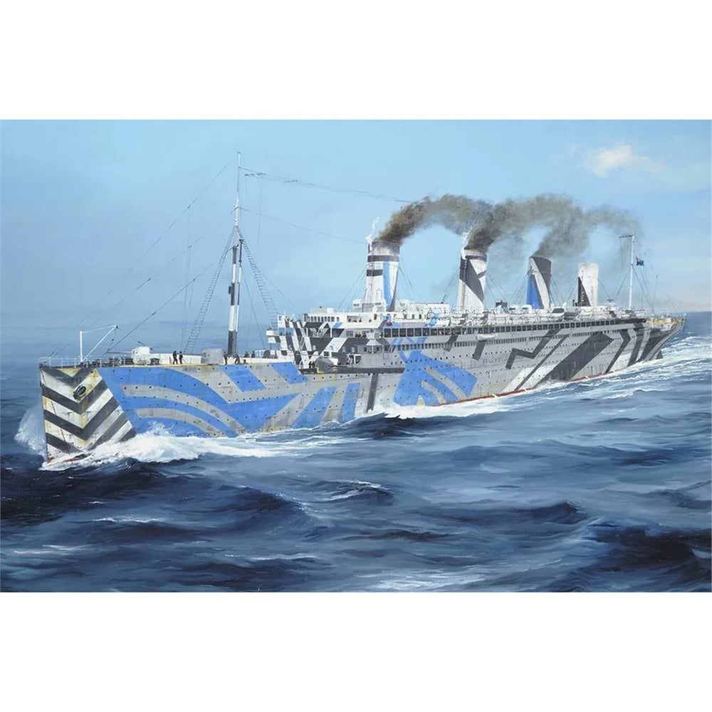Trumpeter 03720 1/200 Ölçek, HMT Olympic, Yolcu Gemisi Plastik Model Kiti