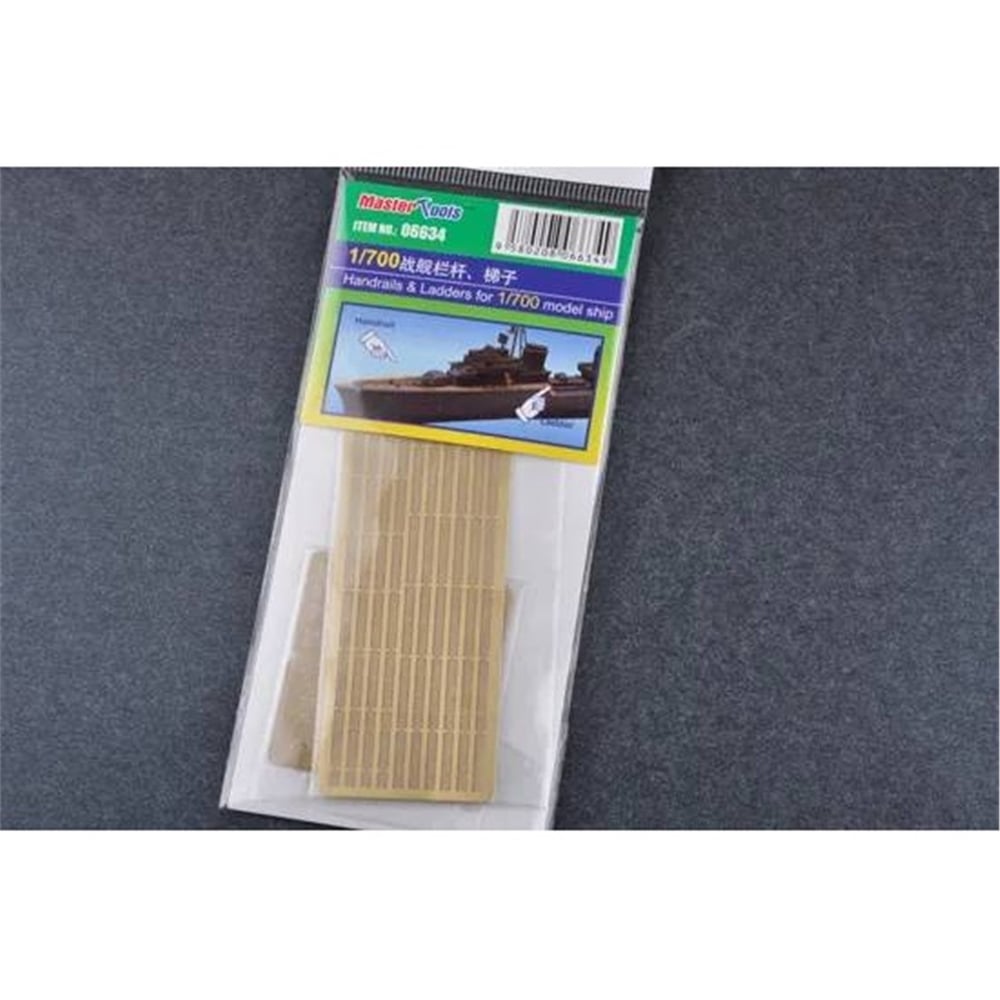 Trumpeter 06634 1/700 Ölçek, Korkuluklar ve Merdivenler, Phote Edge (PE) Detay Seti
