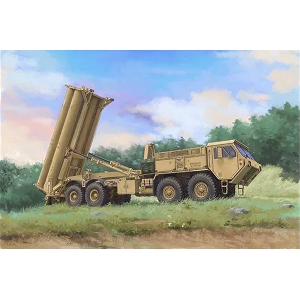 Trumpeter 07176 1/72 Ölçek, Bölge Yüksek İrtifa Hava Savunması Sistemi (THAAD), Plastik Model Kiti