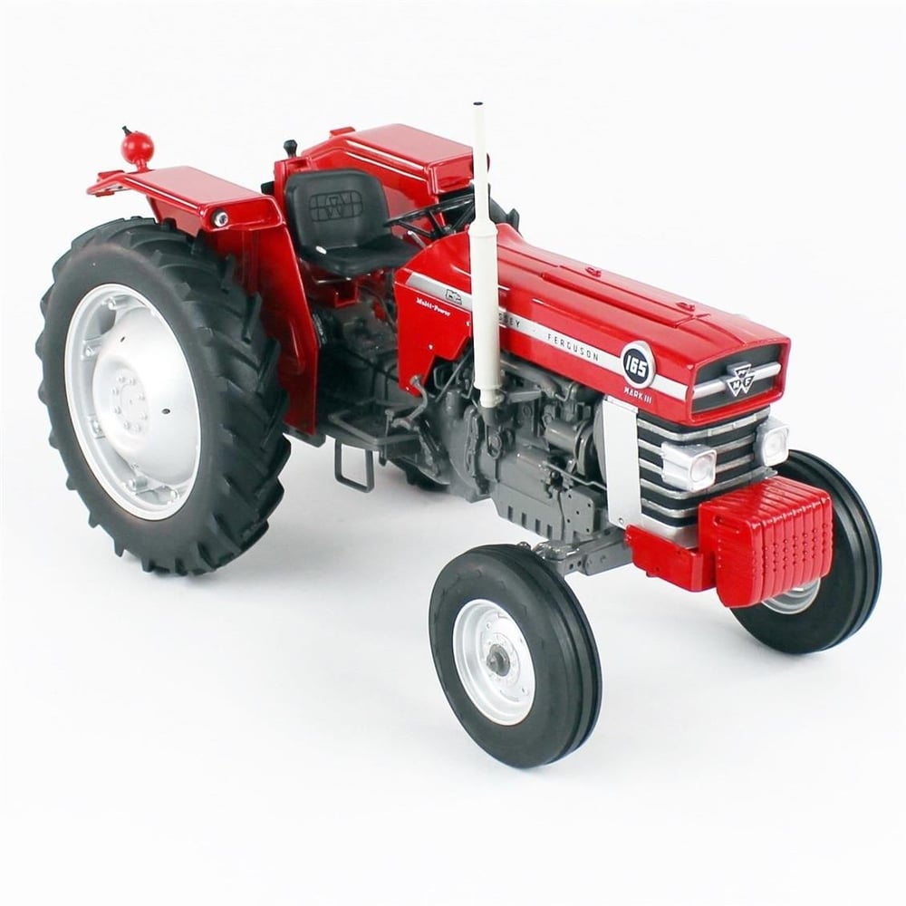 Universal Hobbies UH4052 1/16 Ölçek, Massey Ferguson 165 Mark III (Avrupa Tipi) Traktör, Sergilemeye Hazır Metal Tarımsal Makin
