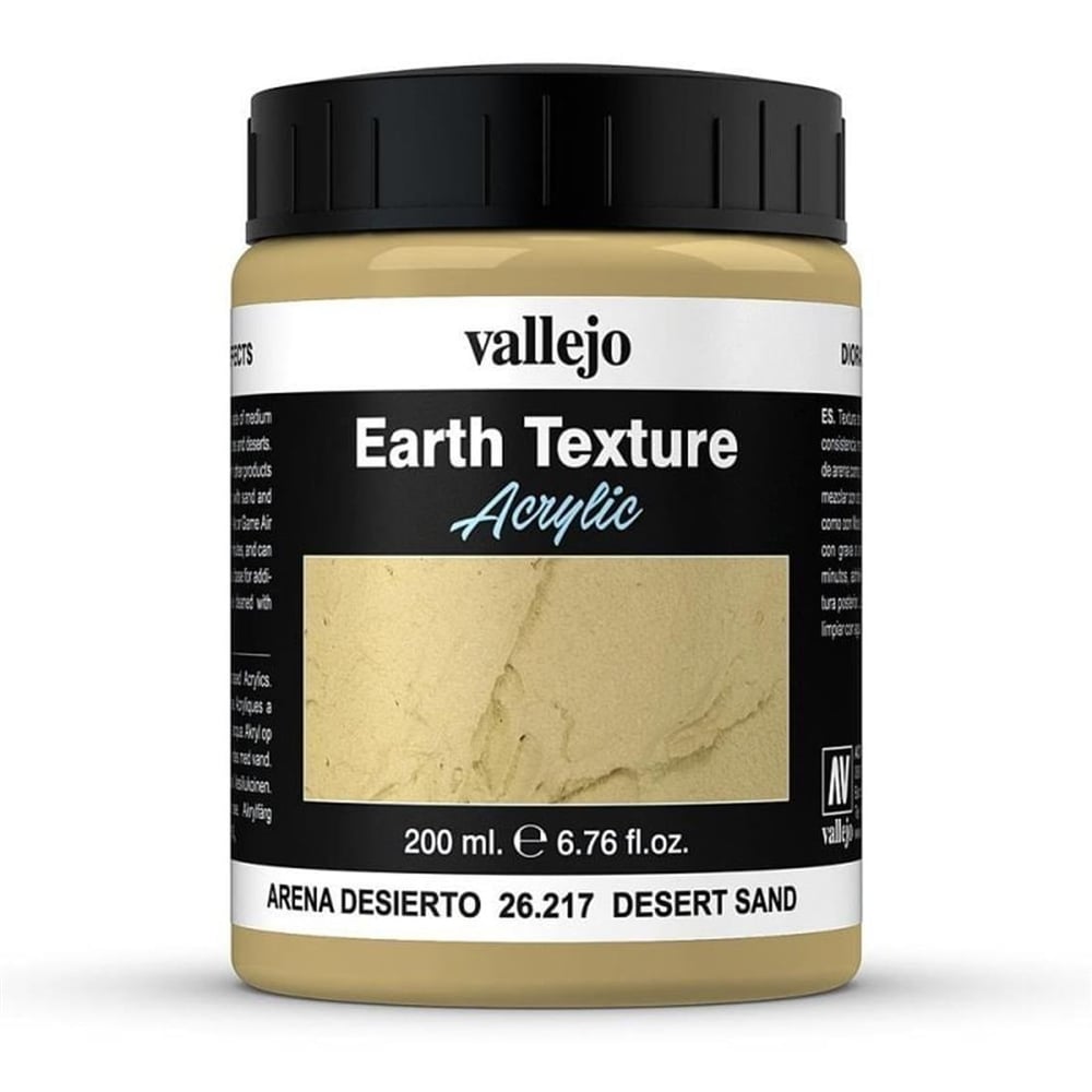 Vallejo 26217 200 ml. Desert Sand, Çöl Kumu Dokusu