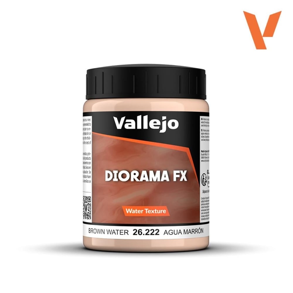 Vallejo 26222 200 ml. Brown Water, Nehir Suyu Dokusu