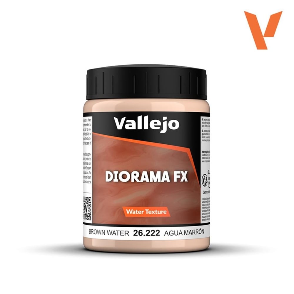 Vallejo 26222 200 ml. Brown Water, Nehir Suyu Dokusu