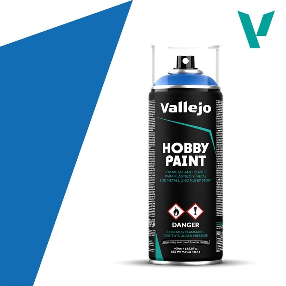 Vallejo 28030 400 ml. Magic Blue, Sprey Model Boyası