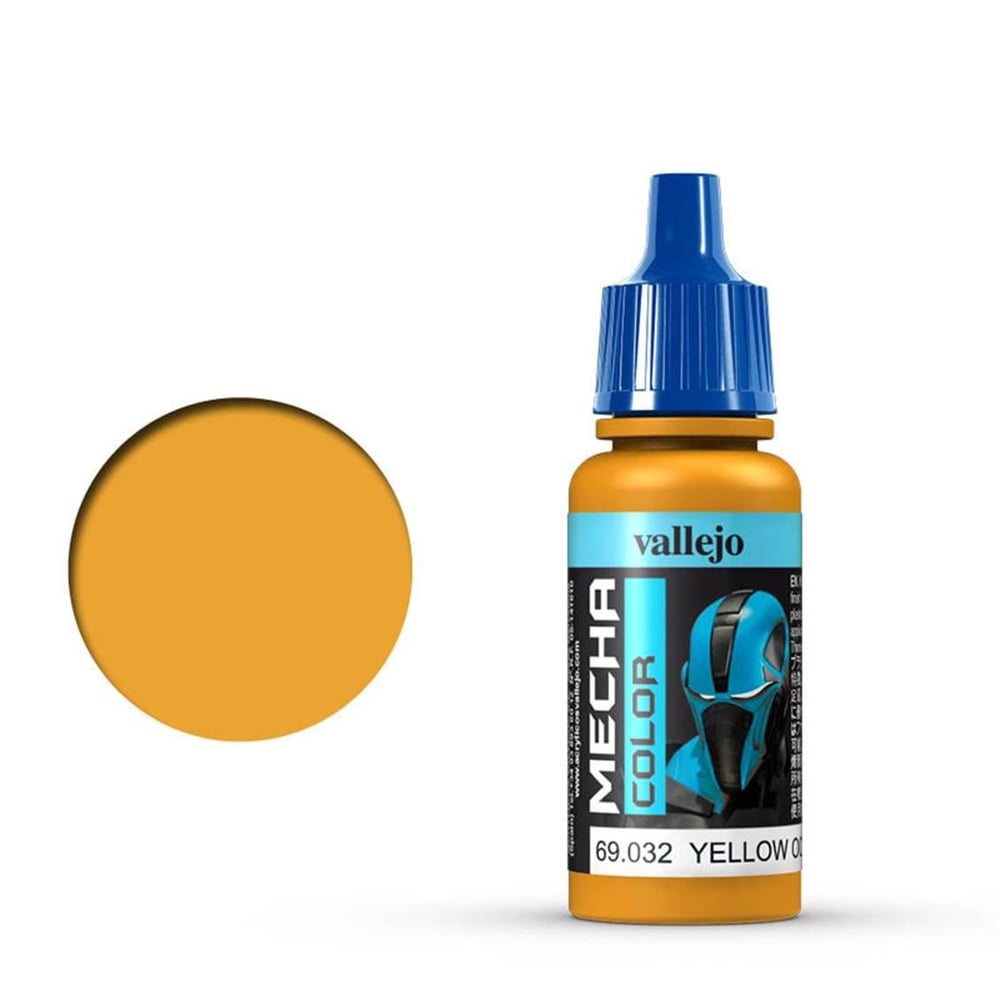 Vallejo 69032 18 ml. Yellow Ochre, Mecha Color Serisi Model Boyası