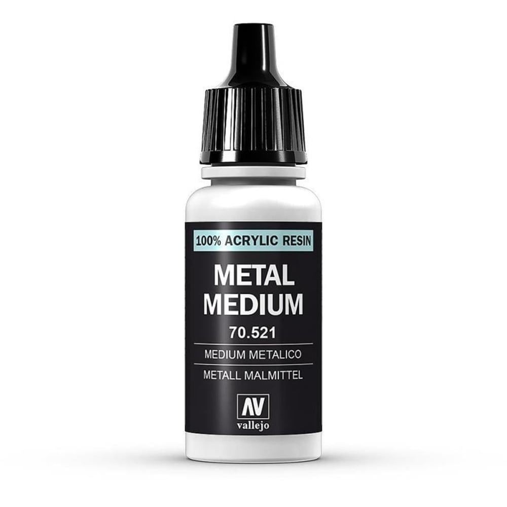 Vallejo 70521 18 ml. Metal Medium (Metalik Renge Dönüştürücü)