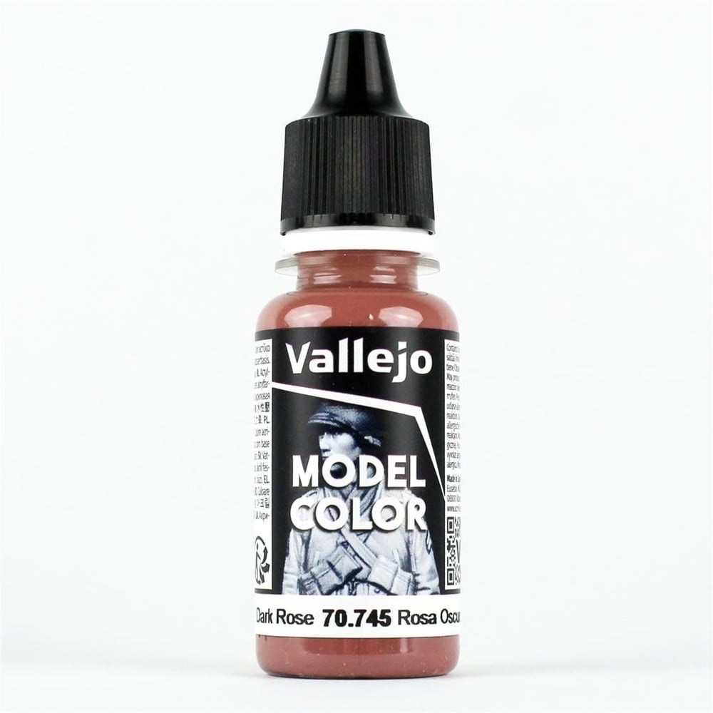 Vallejo 70745 18 ml. (011) Dark Rose, Model Color Serisi Model Boyası