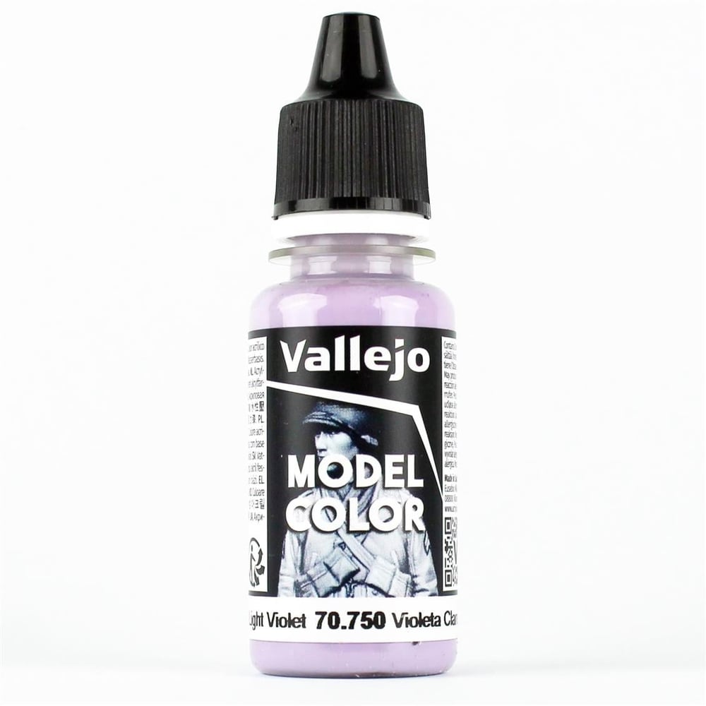 Vallejo 70750 18 ml. (050) Light Violet, Model Color Serisi Model Boyası