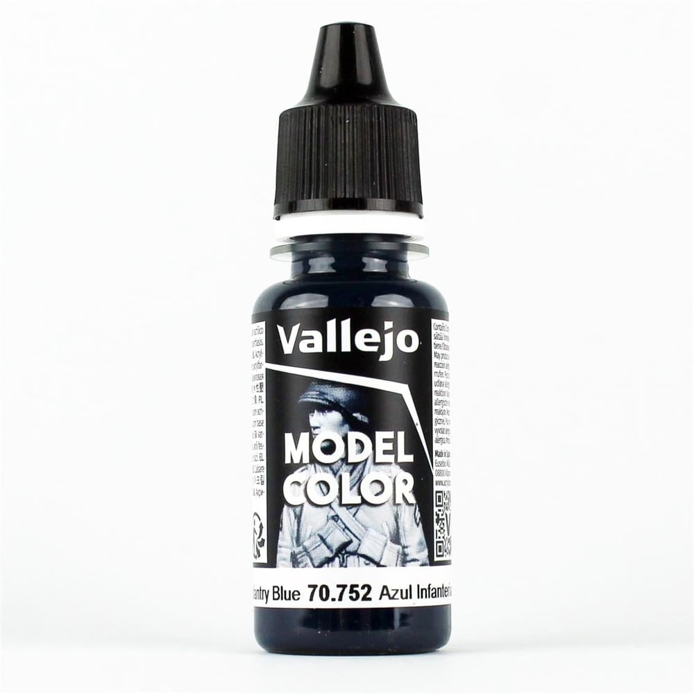 Vallejo 70752 18 ml. (063) Infantry Blue, Model Color Serisi Model Boyası