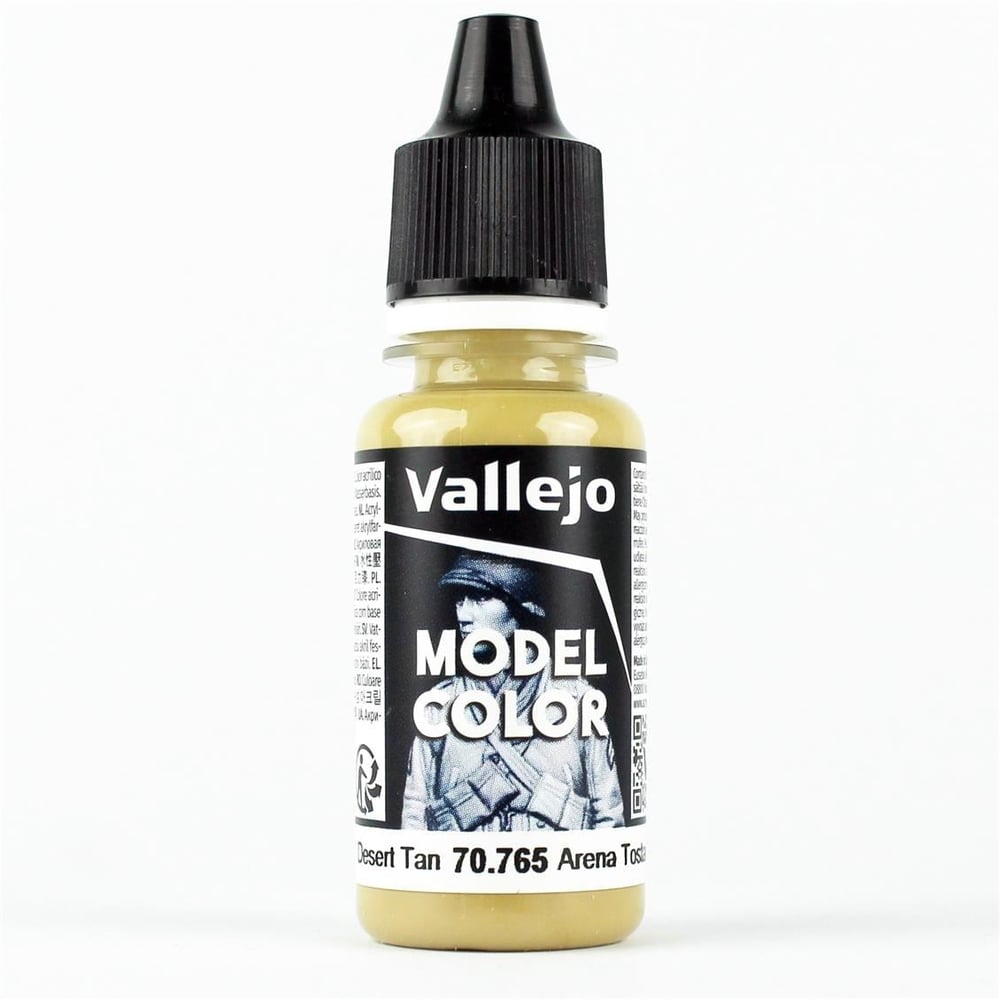 Vallejo 70765 18 ml. (140) Desert Tan, Model Color Serisi Model Boyası