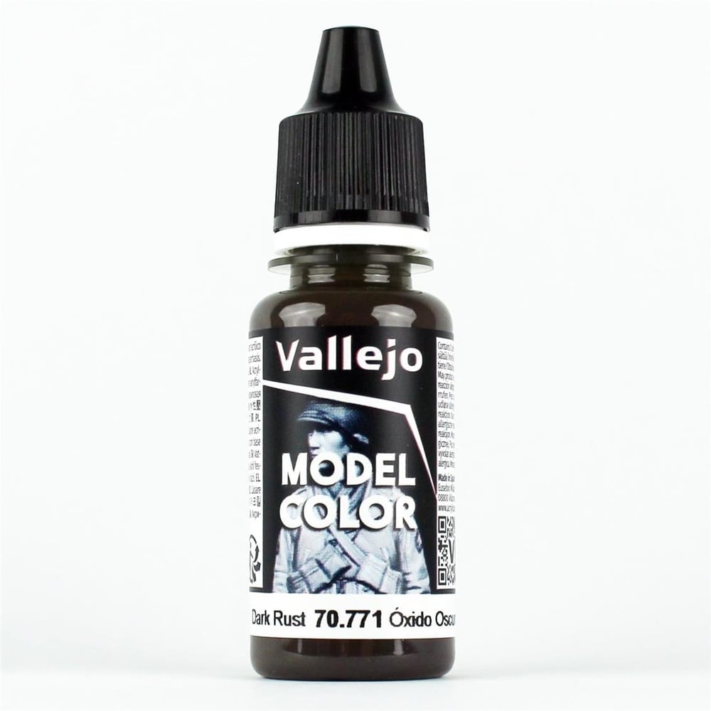 Vallejo 70771 18 ml. (156) Dark Rust, Model Color Serisi Model Boyası
