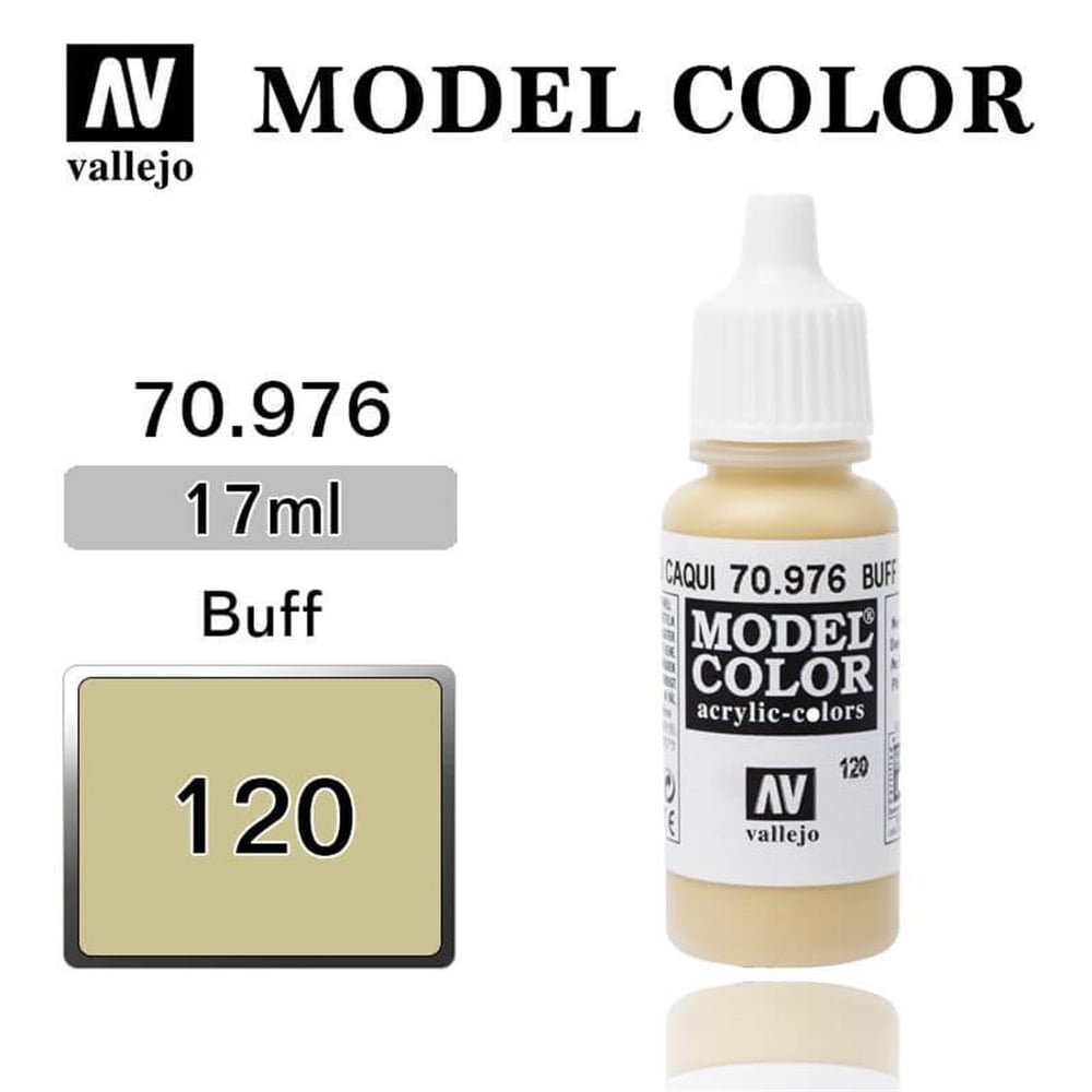 Vallejo 70976 18 ml. (120) Buff-Matt, Model Color Serisi Model Boyası