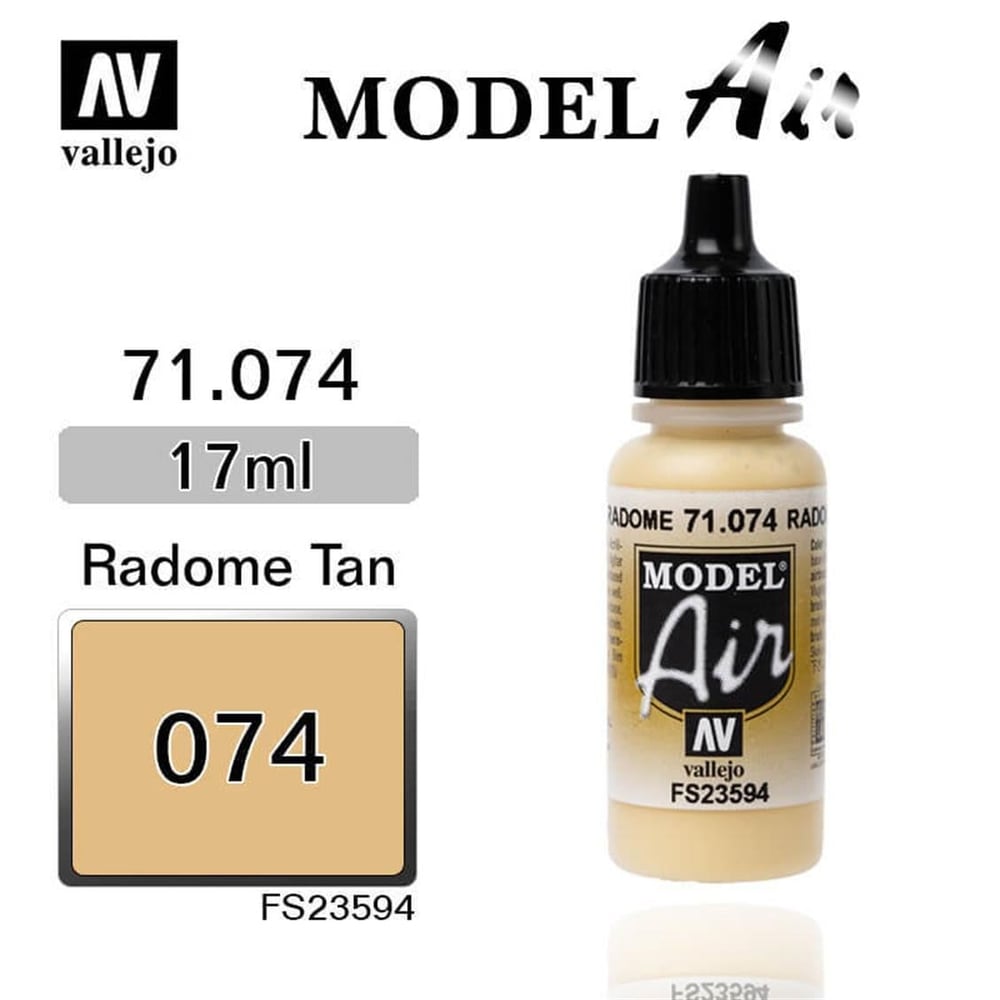 Vallejo 71074 18 ml. Beige, Model Air Serisi Model Boyası
