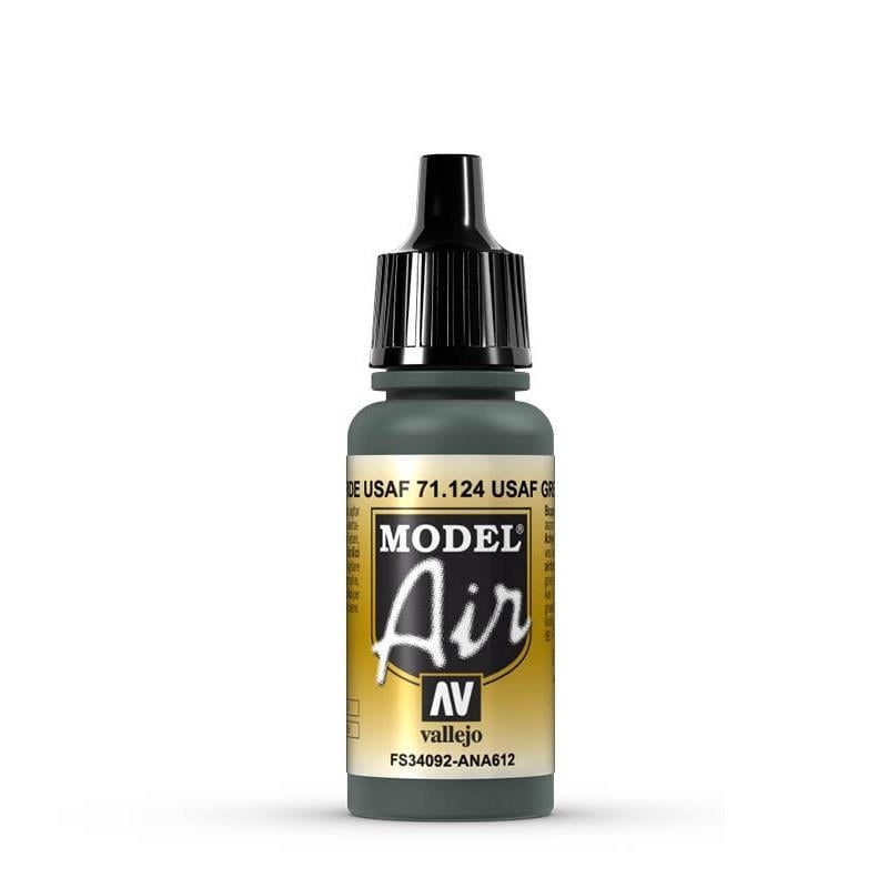 Vallejo 71124 18 ml. USAF Green, Model Air Serisi Model Boyası