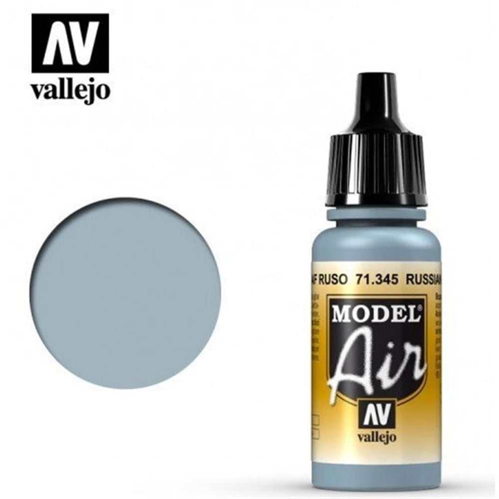 Vallejo 71345 18 ml. Russian AF Grey N.8, Model Air Serisi Model Boyası