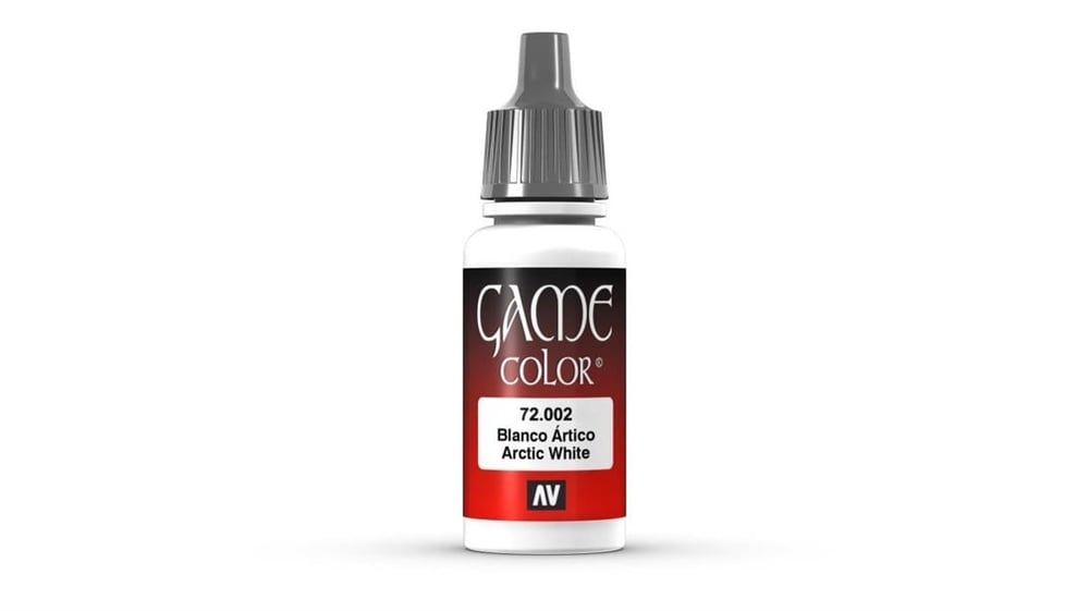 Vallejo 72002 18 ml. Arctic White, Game Color Serisi Model Boyası