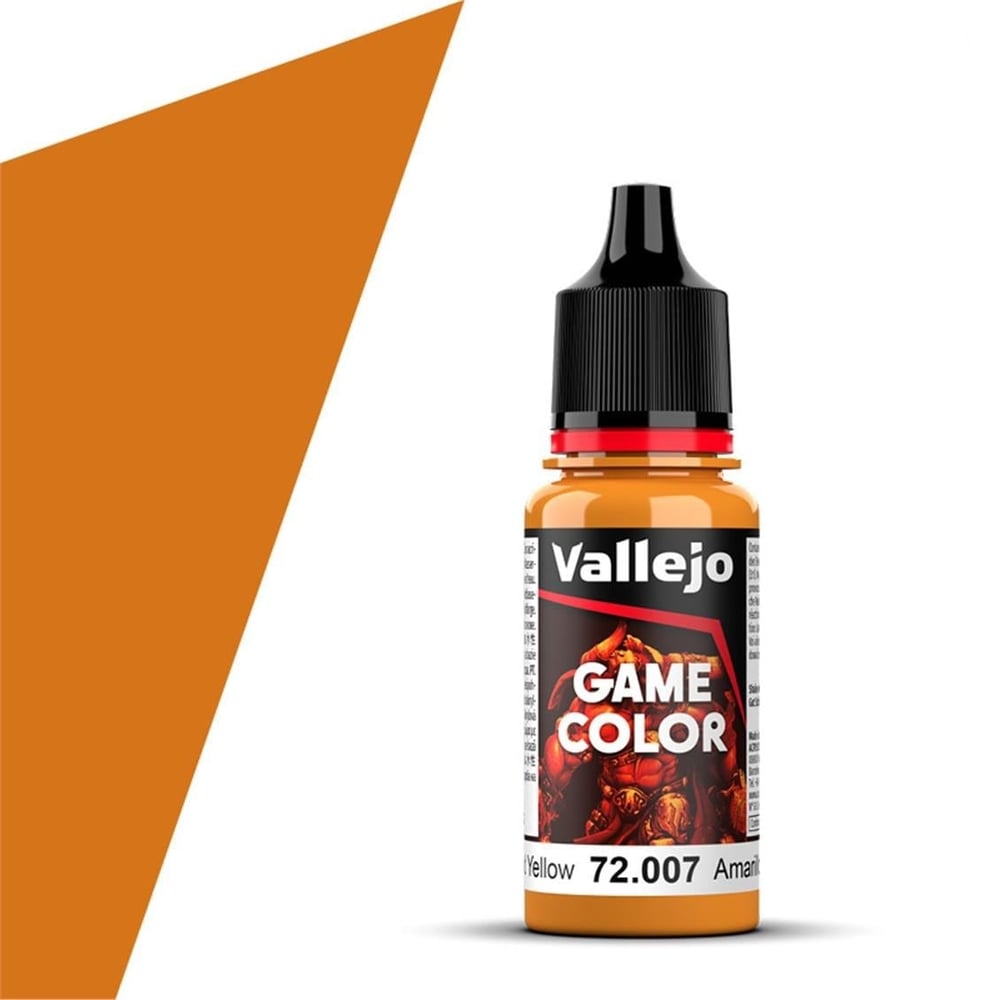 Vallejo 72007 18 ml. Gold Yellow, Game Color Serisi Model Boyası