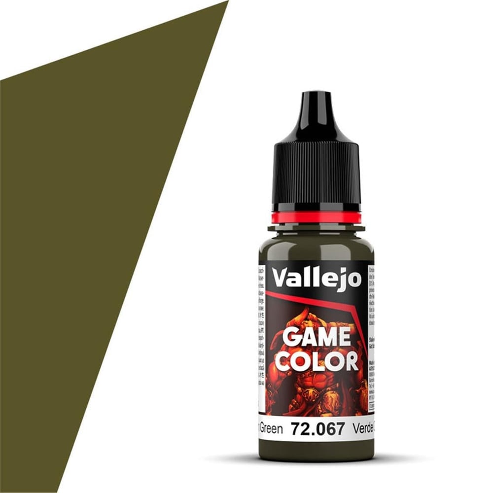 Vallejo 72067 18 ml. Cayman Green, Game Color Serisi Model Boyası