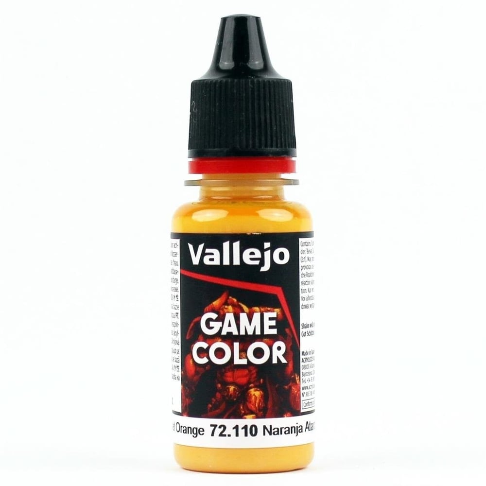 Vallejo 72110 18 ml. Sunset Orange, Game Color Serisi Model Boyası
