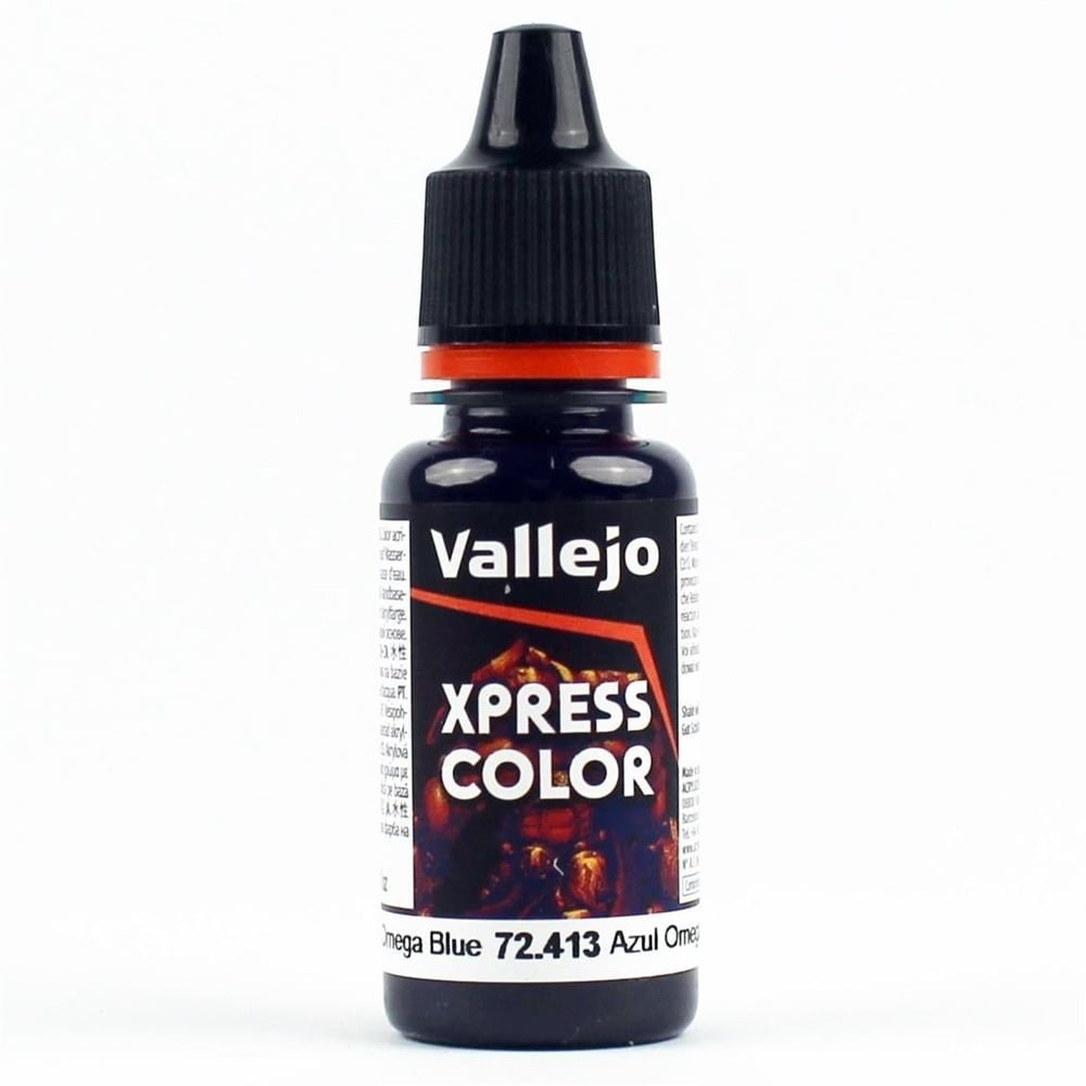 Vallejo 72413 18 ml. Omega Blue, Xpress Game Color Serisi Model Boyası