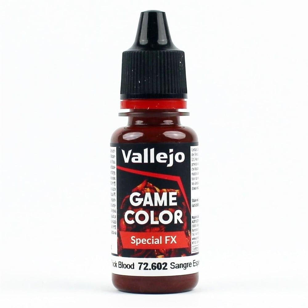 Vallejo 72602 18 ml. Thick Blood, Special FX Game Color Serisi Model Boyası