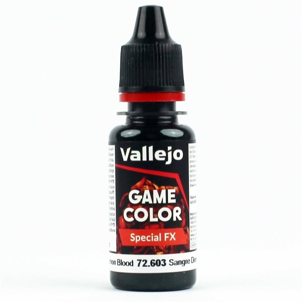 Vallejo 72603 18 ml. Demon Blood, Special FX Game Color Serisi Model Boyası